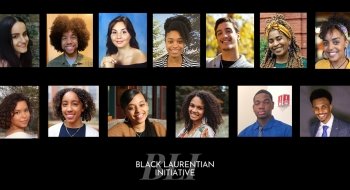 Thirteen headshots of current members of the Black Laurentian Initiative.