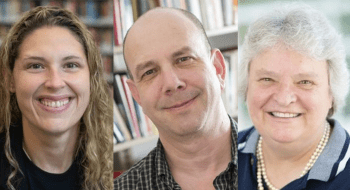 Elisa Van Kirk, Howard Eissenstat, Aileen O'Donoghue.