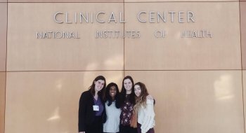 Elena Brzozowski, Vina Smith-Ramakrishnan, Haley O'Brien,  and Kylie Clancy.