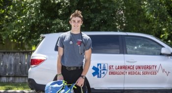 Curtis Amory ’23 is an English major and music minor from Boxborough, Massachusetts