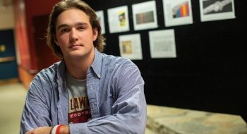 A photo of St Lawrence Student Burke Martindale.