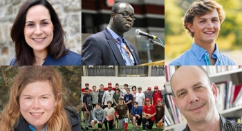 Ronnie Olesker, Ken Okoth, Eddie Fettucci, Sydney Peterson, Saints Baseball, Howard Eissenstat.