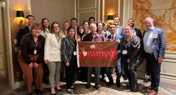 Current students and St. Lawrence Alumni Gather in New York City