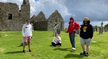 Students on Dr. Val Lehr's Summer Course