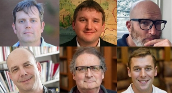 Alexander Stewart, Matt Carotenuto, Bob Cowser, Howard Eissenstat, Paul Doty, and David Murphy.