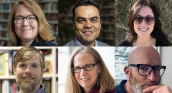 A collage of Carolyn Twomey, Mert Kartal, Brittany Hollis, Jeff Frank, Cynthia Bansak, and Bob Coswer.