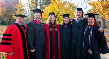 Saint Lawrence University President Kathryn Morris.