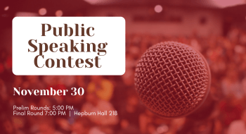 Public Speaking Contest