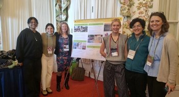 Students with Kate Walker, SLU class of ’01 – Graduated in ENVS