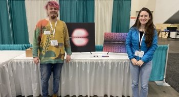 Gabe and Eliza at JMM 2024