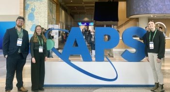 Students with APS logo