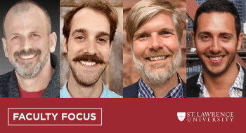 A photo collage of Damon Barry, Tyler Rife, Jeff Frank, and Alessandro Giardino.