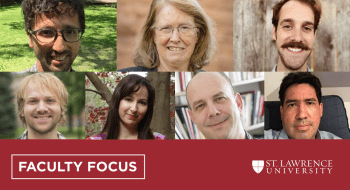 Rafael Castillo Bejarano, Patti Fraser Lock, Tyler S. Rife, Richard Lauer, Gisele El Khoury, Howard Eissenstat, Pedro Ponce. Faculty Focus, Saint Lawrence University.