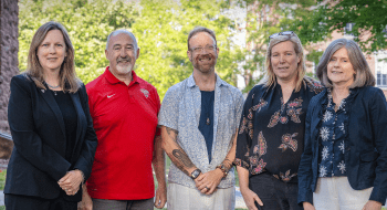 From left to right: Kate Morris, Bill Short, Dan Look, Judith Nagel-Myers, Alison Del-Rossi
