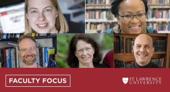 From left to right: Lisa Torrey, Madeleine Wong, Dan Look, Patti Frazer Lock, Howard Eissenstat