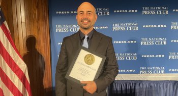 Habib Battah Receives National Press Club Journalism Award 2026