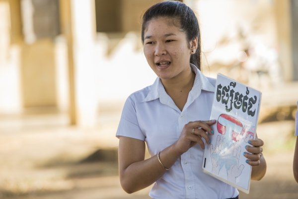 Peace Corps Volunteer in Cambodia