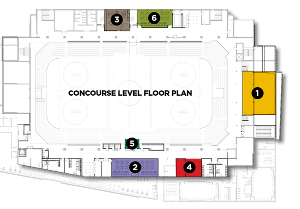 Rendering of Appleton Concourse Naming Opportunities