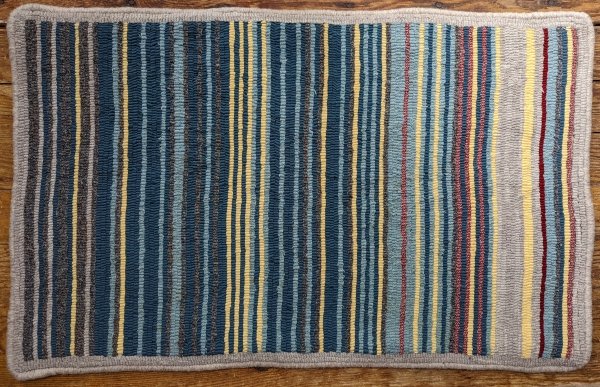 hooked wool rug