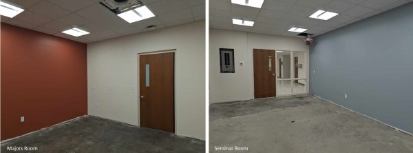 Major and Seminar Rooms