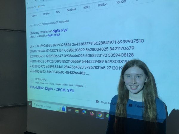 Courtney Pi Receitation winner!