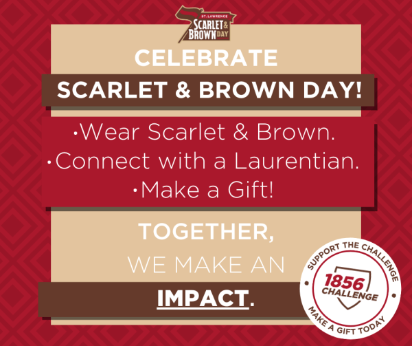 Celebrate Scarlet & Brown Day