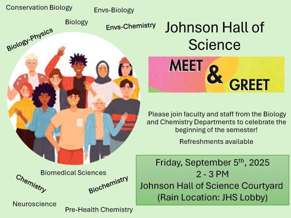 group of people waving on flyer