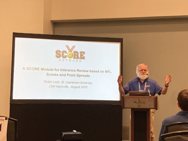 Dr. Robin Lock JSM Conference 2025