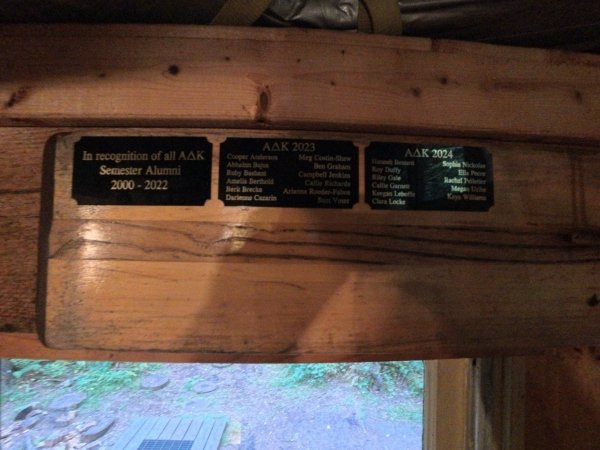 A paddle that honors past Arcadians.