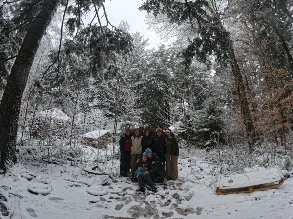 All twelve Arcadians enjoying their final days at Arcadia.