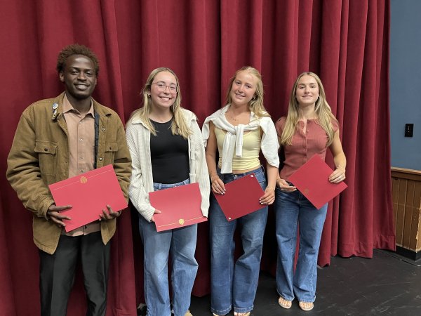 First Year Award Winners