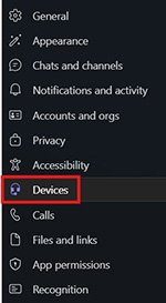 Device Settings