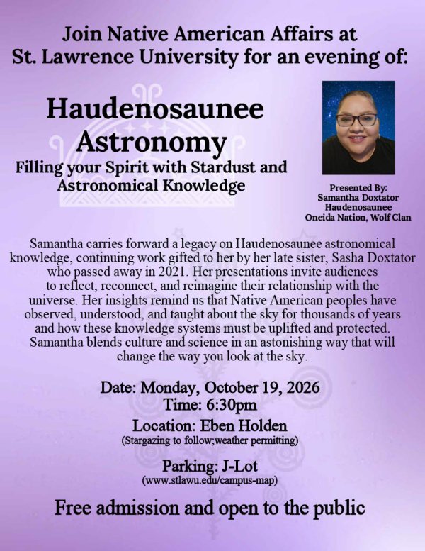 Flyer announcement