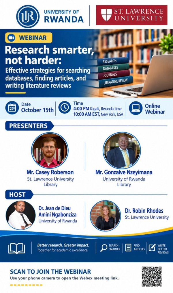 UR & SLU Research Webinar
