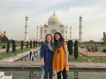 Laurentians in front of the Taj Mahal