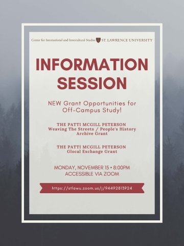 Grant Opportunities Poster