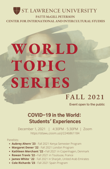 World Topic Series December Poster