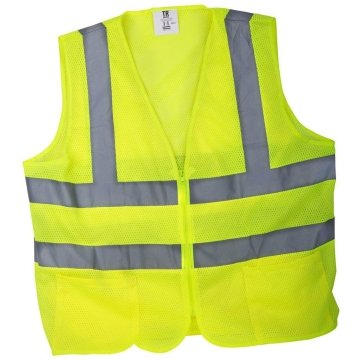 A photo of a brightly colored vest.