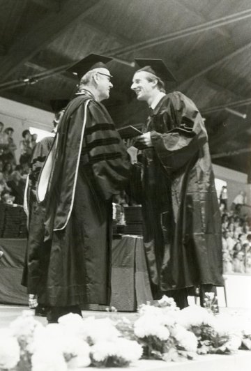 Bill Fox '75 graduating