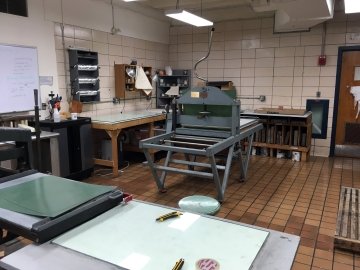 Printmaking Classroom