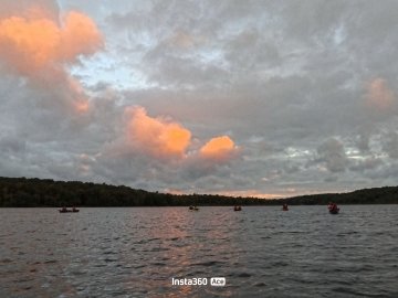 Arcadians setting off on their last morning.