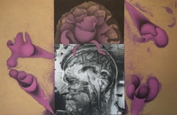 C. David Thomas, Birth of a Flower, n.d., mixed media print