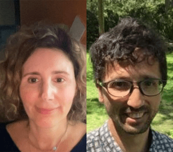 Marcella Salvi (left) and Rafael Castillo Bejarano (right)