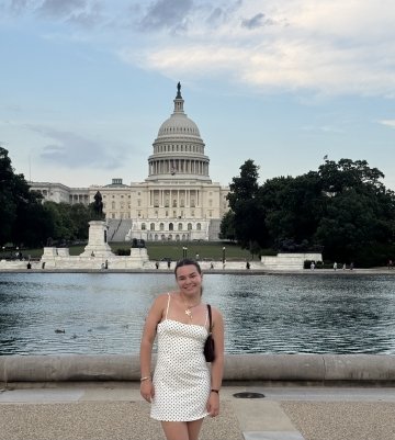 Maggie in Washington, D.C.