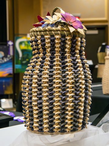 Recent Acquisition of Akwesasne Mohawk Basket by Nanci Ransom   