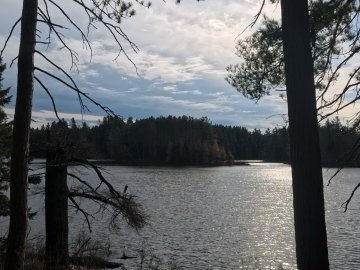 View of Eagle Island from Bayview.