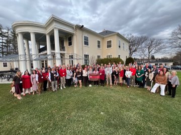 Scarlet and Brown Day 2025 in Saratoga Springs, NY