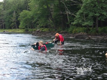Flipped Canoe