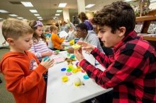 St. Lawrence students working with area youth