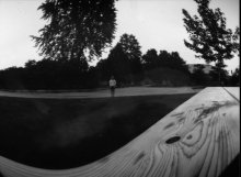 print of an image taken with a pinhole camera
